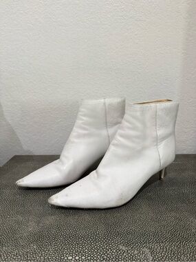 Alexandre Birman Pointed-Toe Kitten Heel Boots